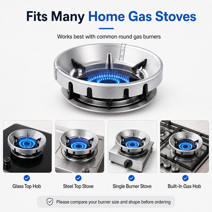 Gas Saver Burner Stand compatibility with common gas stove styles